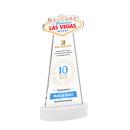 Las Vegas Full Color White on Alberton Base Abstract / Misc Crystal Award