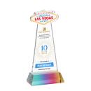 Las Vegas Full Color Prismatic on Hartford Base Abstract / Misc Crystal Award