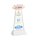 Las Vegas Full Color White on Hartford Base Abstract / Misc Crystal Award