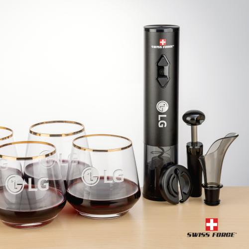 Swiss Force Opener and Stemless Wine Glass - Thumbnail 2