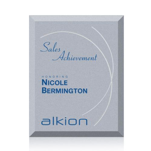 Corporate Awards - Award Plaques - Rollinson Plaque - Silver 