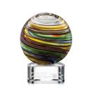 Lunar Spheres on Paragon Base Glass Award