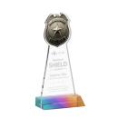 Police Badge Prismatic Abstract / Misc Crystal Award