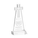 Cross Clear Abstract / Misc Crystal Award