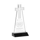 Cross Black Abstract / Misc Crystal Award