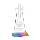 Cross Prismatic Abstract / Misc Crystal Award