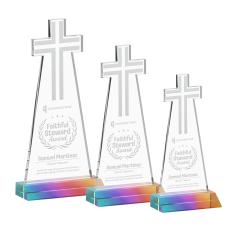 Cross Prismatic Abstract / Misc Crystal Award - Newest Additions