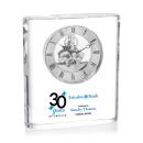 Adams Full Color Clock - Silver