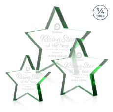 Esna Emerald Star Crystal Award - Service Awards