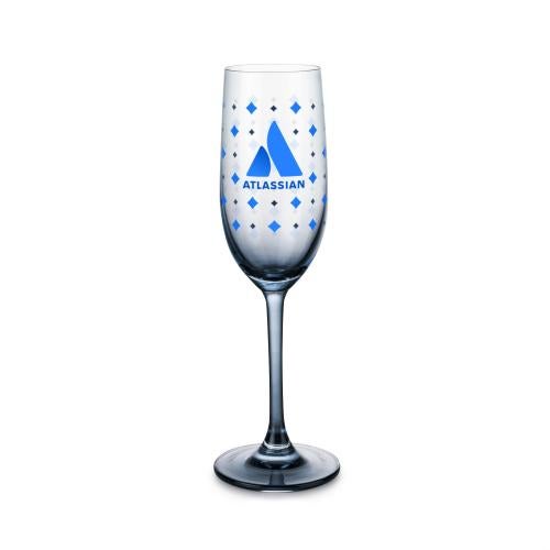 Corporate Recognition Gifts - Etched Barware - Soudan Flute Smoke - Full Color