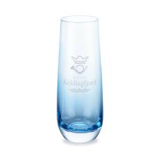 Soudan Blue Stemless Flute - Deep Etch - Newest Additions
