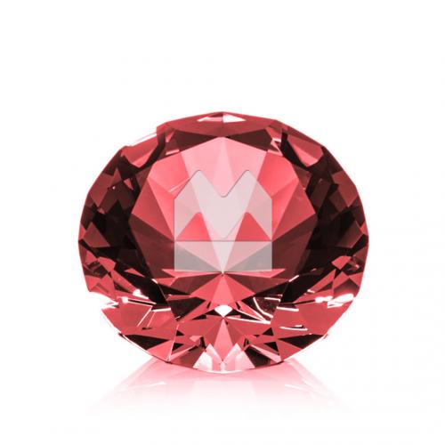 Corporate Awards - Optical Gemstone Ruby Crystal Award