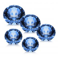 Employee Gifts - Optical Gemstone Sapphire Crystal Award