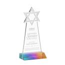 Star of David Prismatic Abstract / Misc Crystal Award