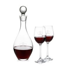 Briarwood Decanter & Burlington Wine Set - Corporate Recognition Gifts