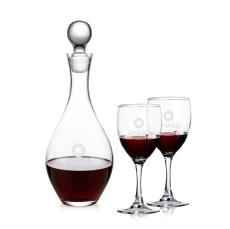Briarwood Decanter & Carberry Wine Set - Corporate Recognition Gifts