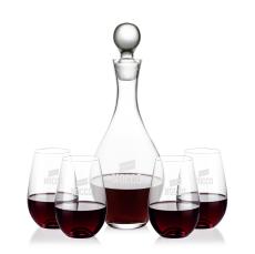Briarwood Decanter & Boston Stemless Wine Set - Newest Additions