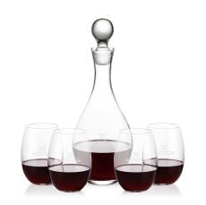 Briarwood Decanter & Carlita Stemless Wine Set - Newest Additions