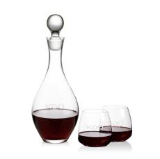 Briarwood Decanter & Hogarth Stemless Wine Set - Newest Additions