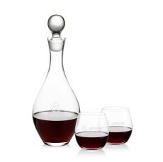 Briarwood Decanter & Redmond Stemless Wine Set - Newest Additions
