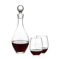 Briarwood Decanter & RIEDEL Stemless Wine Set - Newest Additions