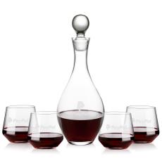 Briarwood Decanter & Tucson Stemless Wine Set - Newest Additions