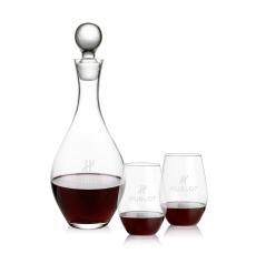 Briarwood Decanter & Vale Stemless Wine Set - Newest Additions
