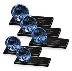 Gemstone Sapphire on Black Crystal Award - Diamond Awards