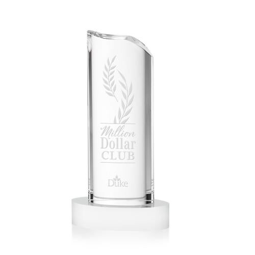 Corporate Awards - Crystal Awards - Kilburn White Crystal Award