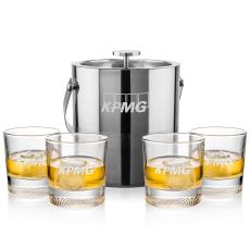 Catania Ice Bucket & Baldwin On-the-Rocks - Corporate Recognition Gifts