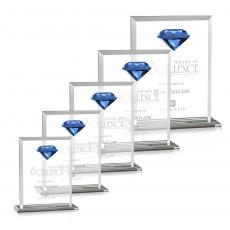 Employee Gifts - Sanford Gemstone Sapphire Crystal Award