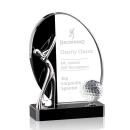 Wadsworth Golf Arch & Crescent Crystal Award