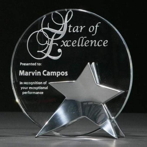 Corporate Awards - Metal Awards - Beacon Rectangle Metal Award