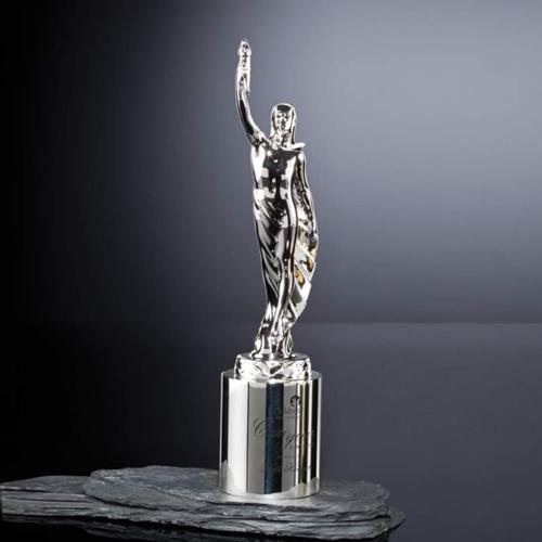 Corporate Awards - Modern Awards - Supremacy People on Cylinder Metal Award