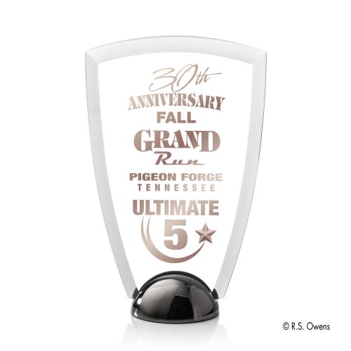 Corporate Awards - Budget Awards & Trophies - Arch Hemisphere Full Color Acrylic Award