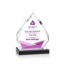 Beckenham Full Color Silver Peak Acrylic Award
