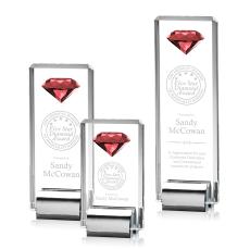Elmira Gemstone Ruby Crystal Award - Corporate Awards