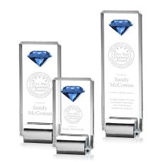 Elmira Gemstone Sapphire Crystal Award - Corporate Awards