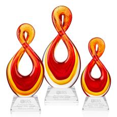 Clarion Abstract / Misc on Sheffield Base Glass Award - Corporate Awards
