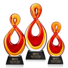 Clarion Abstract / Misc on Sheffield Black Glass Award - Corporate Awards