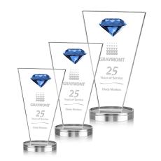 Jervis Gemstone Sapphire Crystal Award - Crystal Diamond Awards