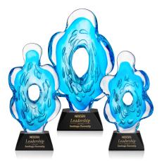 Trillium Abstract / Misc on Sheffield Black Glass Award - Corporate Awards