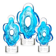 Trillium Abstract / Misc on Marvel Base Glass Award - Corporate Awards