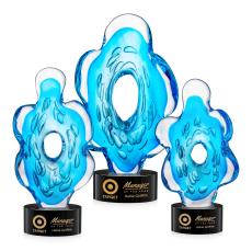 Trillium Abstract / Misc on Marvel Black Glass Award - Corporate Awards