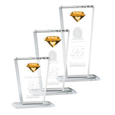 Regina Gemstone Amber Crystal Award - Diamond Awards