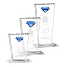 Regina Gemstone Sapphire Crystal Award - Crystal Diamond Awards