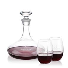 Elliston Decanter & Carlita Stemless Wine Set - Newest Additions