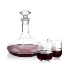 Elliston Decanter & Crestview Stemless Wine Set - Newest Additions