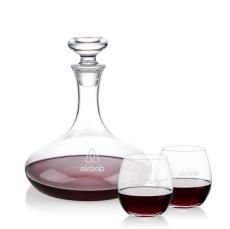 Elliston Decanter & Redmond Stemless Wine Set - Newest Additions
