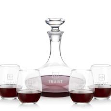 Elliston Decanter & Stanford Stemless Wine Set - Newest Additions